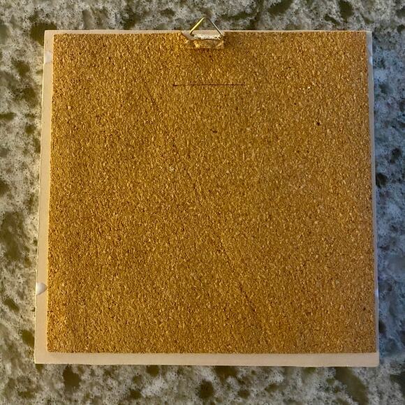 Vtg Collector Ceramic Trivet 6 x 6 Green Gables Cavendish Prince Edward Island - Picture 5 of 5